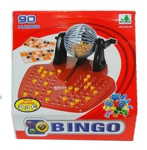 Juego De Mesa Bingo Con Bolillero Lyon Toys