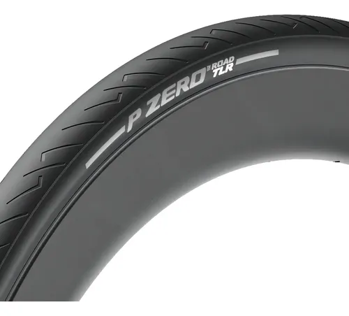 Pneu Pirelli P Zero Road Tlr 700x30c Sem Camera De Ar Speed Preto