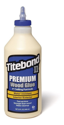 Titebond Premium Nº 2 946ml Pegamento Profesional Madera Usa