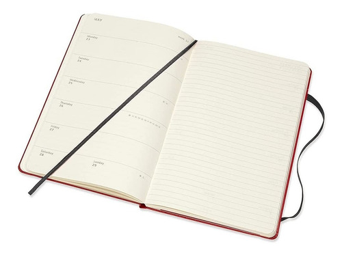 Moleskine Ltd. Ed. Peanuts 2022 12-month Weekly Large Hardco