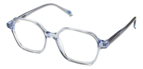 Lentes Armazon Receta Lectura Hombre Mujer Hadar Vittoria Azul Claro