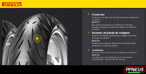 Par Pneu Pirelli Angel St 120/70 R17 + 160/60 R17