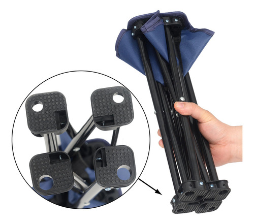 Wind Tour - Taburete Plegable Portátil Para Acampar Al Aire