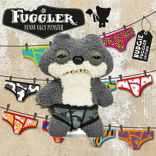// Peluche Fuggler Zuru Sketchy Squirrel Con Dientes