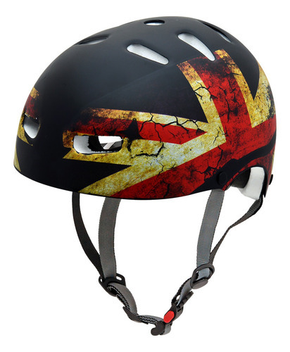 Capacete Kraft Bike Inglaterra G Skate Patins Nbr16175