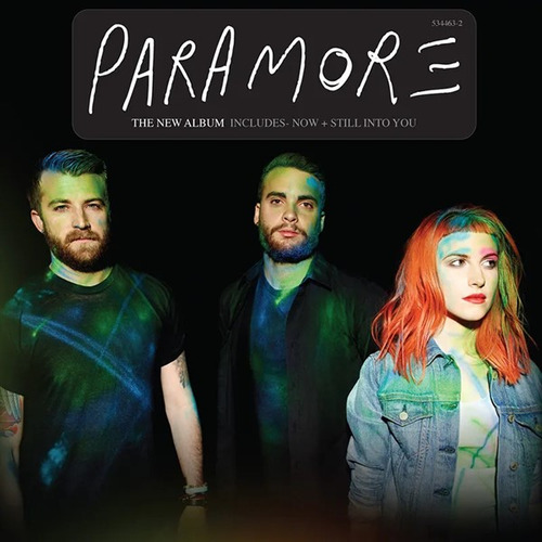 Paramore - Paramore (cd Novo)
