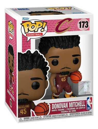 Funko Pop! Nba: Cleveland Cavaliers - Donovan Mitchell