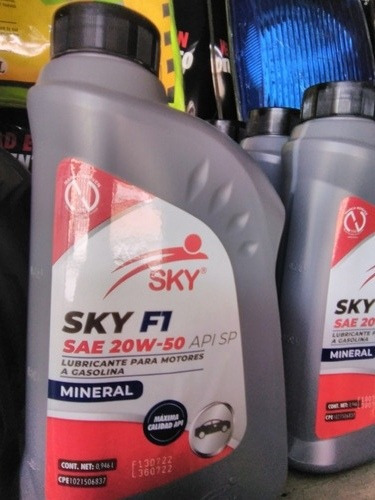 Imagen 1 de 1 de Aceite 20w50 Mineral Sky