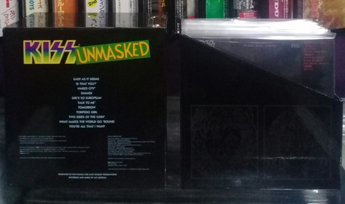 Kiss- Unmasked Box Set. 12 Mini Lps Shmcd Japan C/obi. (Usado)
