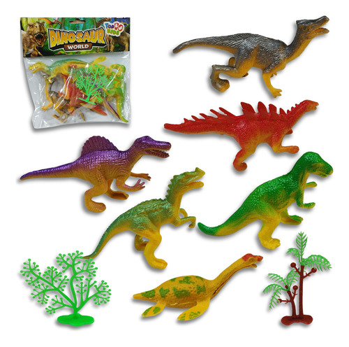 Dinossauro De Brinquedo Animais Miniatura Plástico Rex Presente, Top Kids