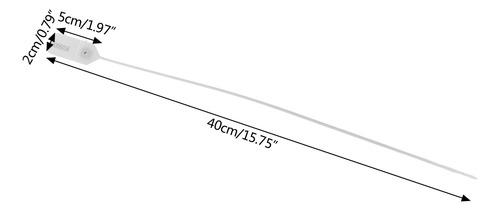Diy Nylon Cable Ties Tamper Seals Disposable Plastic Securit