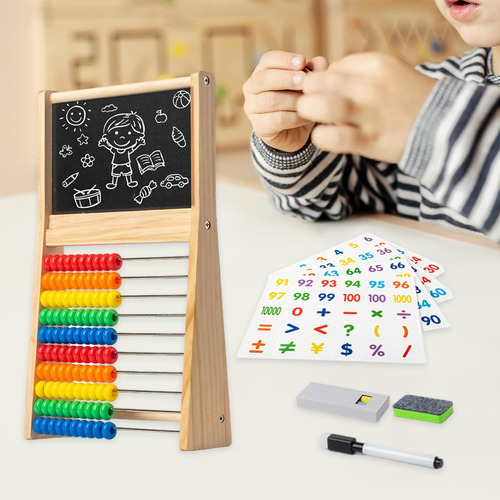 Tablero De Dibujo De Ábaco Para Niños, Material Didáctico