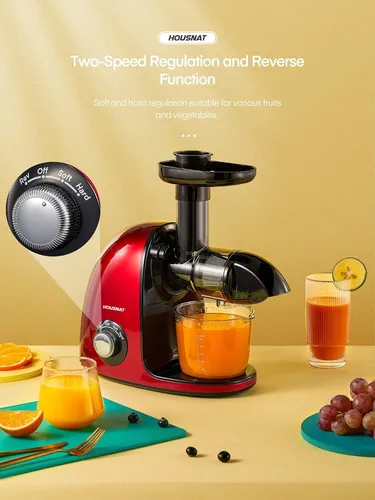 Extractor de jugo con sistema de masticación discount