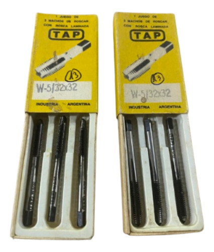 Macho Rosca Tap W 5/32 X 32. 3 Unid. Consultar Stock