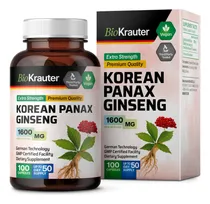 Comprar Ginseng 100 Cápsulas, 1300 Mg Por Porción, Raíz De Ginseng R