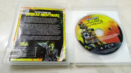 Red Dead Redemption Undead Nightmare Ps3 (Usado)