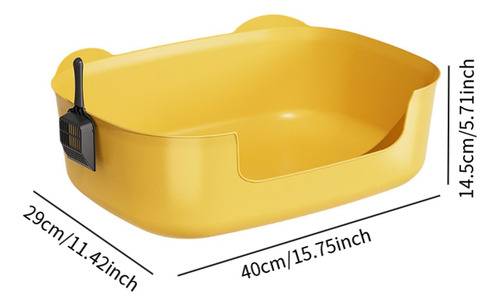 Caja De Arena Para Gatos, Inodoro Para Gatos Con Pala,