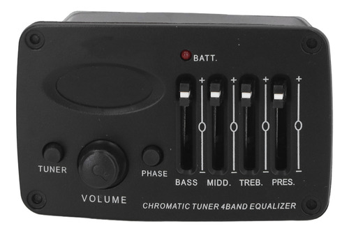 Preamplificadores Para Guitarra Acústica Piezo Pickup Tuner,