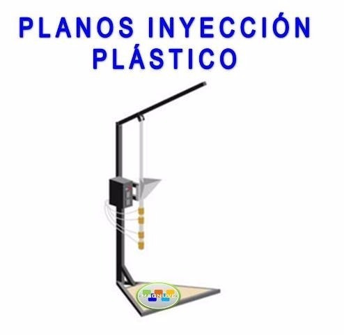 Kit Planos Construye Maquina Inyección Plástico Manual
