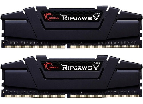Memoria RAM Ripjaws V gamer color black 32GB 2 G.Skill F4-3600C18D-32GVK