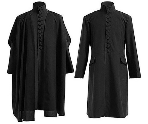 Disfraz Cosplay Harry Potter Severus Snape Halloween Hombre1