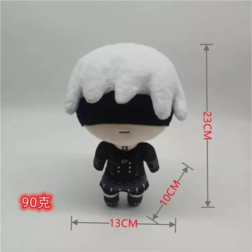 2pcs/set Nier Automata 2b 9s Peluche Muñeca Navidad Regalo
