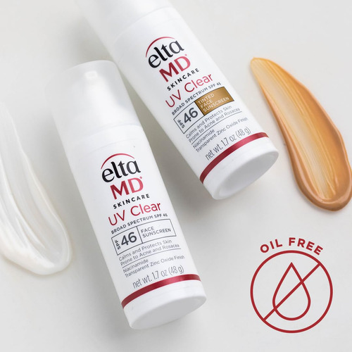 Protector Solar Eltamd Uv Clear Face Spf 46, 15 Ml, Sin Acei