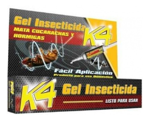 Gel Mata Cucarachas K4 Original