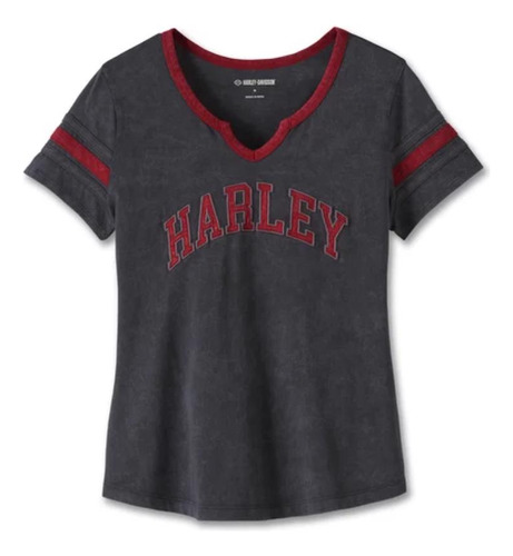 Camiseta Babylook Harley Davidson 9744ball