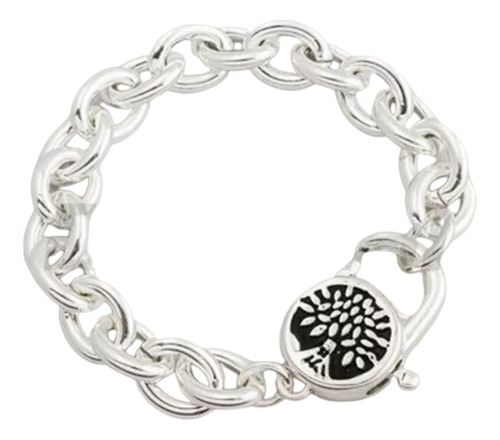 Pulsera Acero Blanco Tf Mqt Árbol Vida Cardinal Para Regalo