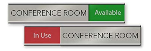 Letreros Deslizantes Para Salas De Conferencias De Aluminio 