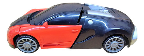 Robot Auto Transformers Movimiento Luz Sonido Shp Tunishop Color Auto Rojo