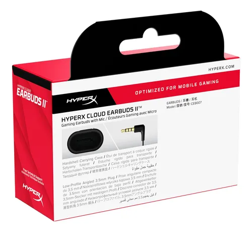 Audífonos Hyperx Cloud Ii De 14 Mm Con Funda Y Micrófono,