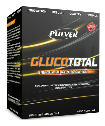 Glucototal Glucosa 1 Kilo Pulver Energia Inmediata Sin Tacc