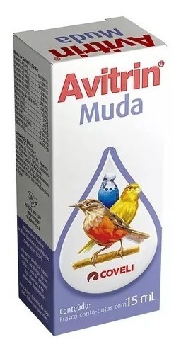Avitrin Muda 15ml Suplemento Vitamínico Para Aves Coveli