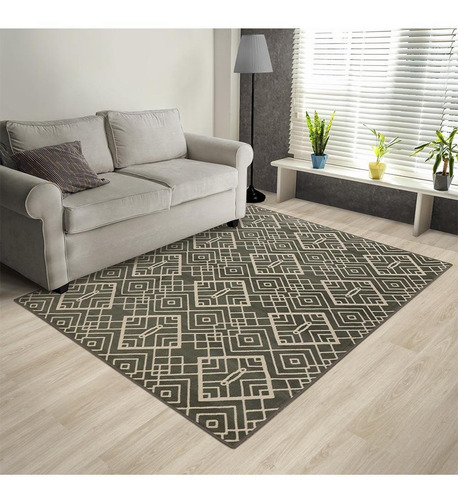 Tapete Para Sala Foffo Design Losango 1,50x2,00 São Carlos