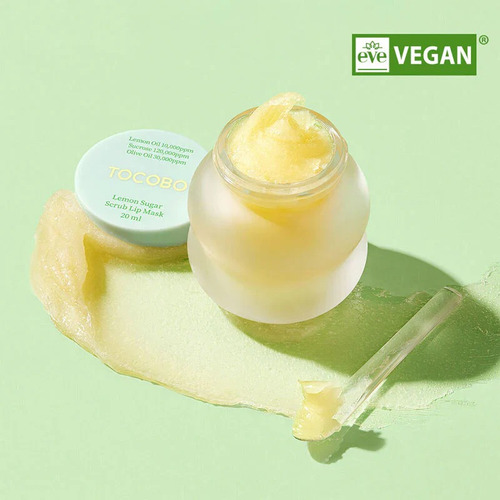 Tocobo Lemon Sugar Scrub Lip Mask Exfoliante Labios 20ml