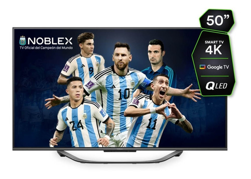 Smart Tv Noblex Dq50x9500pi Qled 4k 50 pulgadas Con Google Tv