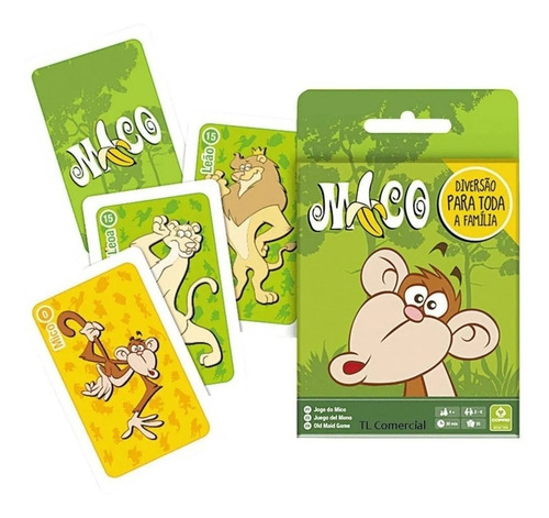 Jogo De Cartas Do Mico Memória Baralho Copag 2-5 Jogadores