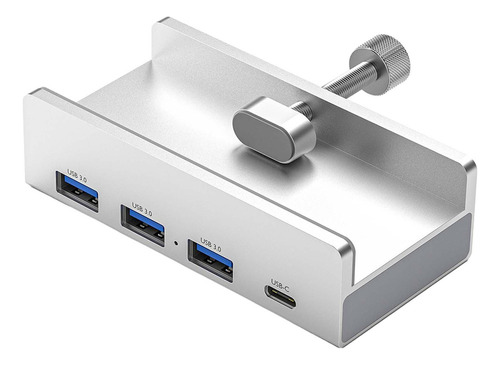 4 Puertos De Aluminio Externo Dock Usb3.0 Extensor Lector De