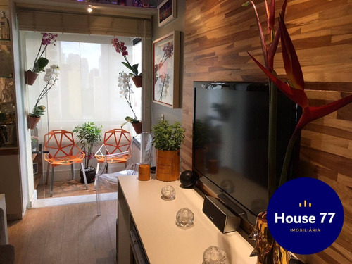 Imagem 14 de 15 de Apartamento A Venda Em Moema Com 1 Dormitório Mobiliado - 62030481 - 62030481