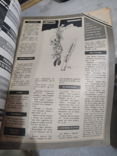 Revista Impacto En Ángel De Las Tres Angélicas #2076 Dic 198 (Usado)