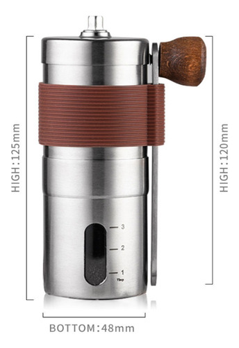 Molino Café Manual Molinillo Especias Cerámica Portátil