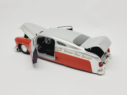 Ford Mercury 1951, miniatura, escala 1/24, colección Jada de metal