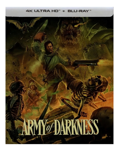 Army Of Darkness Evil Dead 3 Steelbook Filme Blu-ray