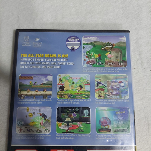 Super Smash Bros Melee Nintendo Game Cube (Usado)