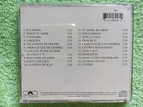 Eam Cd Formula V Ayer Y Hoy 1985 Grandes Exitos Originales
