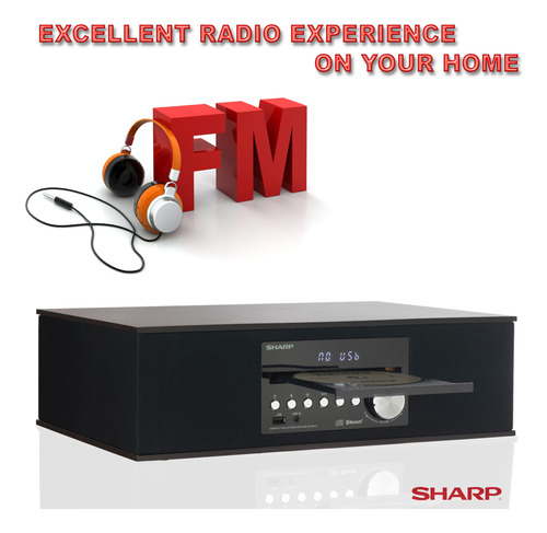Micro Component Wireless Bluetooth Audio Streaming Cd Player