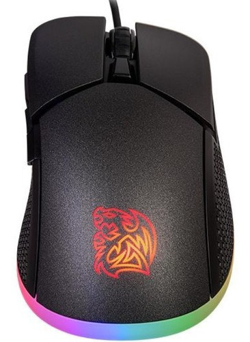 Imagen 2 de 7 de Mouse De Juego Thermaltake Ttesports Iris Rgb 5000 Dpi Color Negro