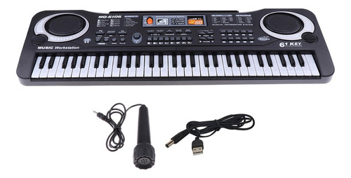 Yu Piano 61 Teclas Órgano De Música Portátil Con
